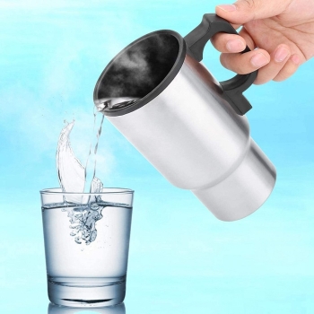 Kubek Podrózny Ze Stali Nierdzewnej 12V 450ml